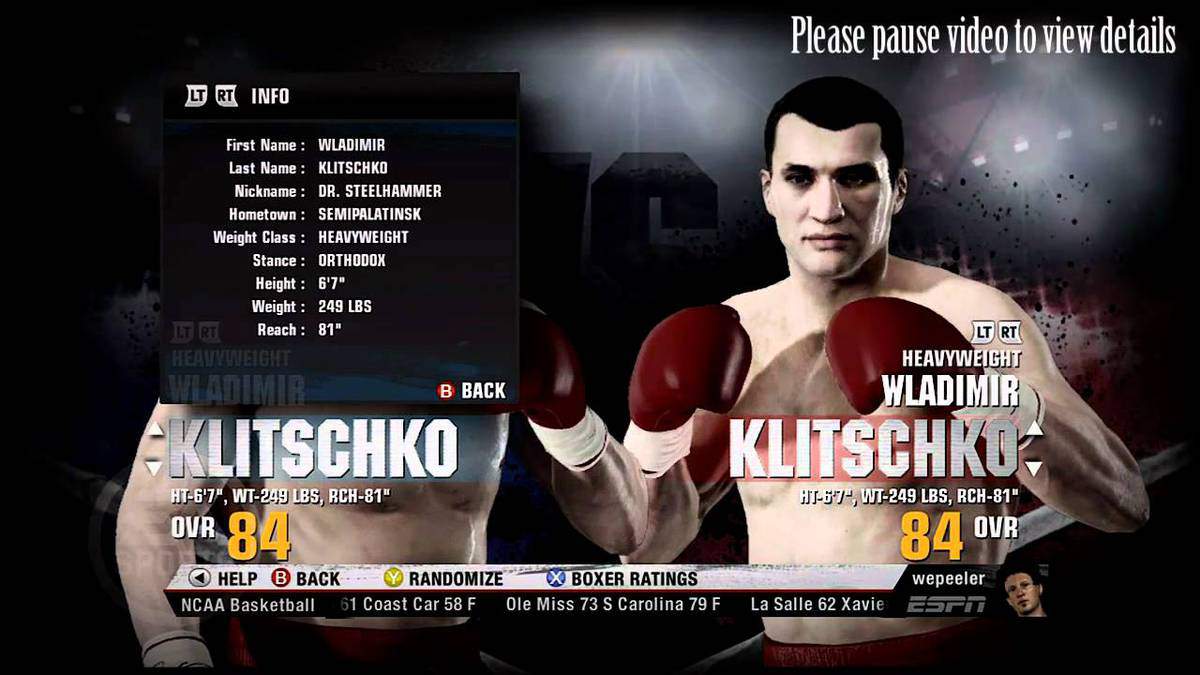 Fight Night Champion Fighters