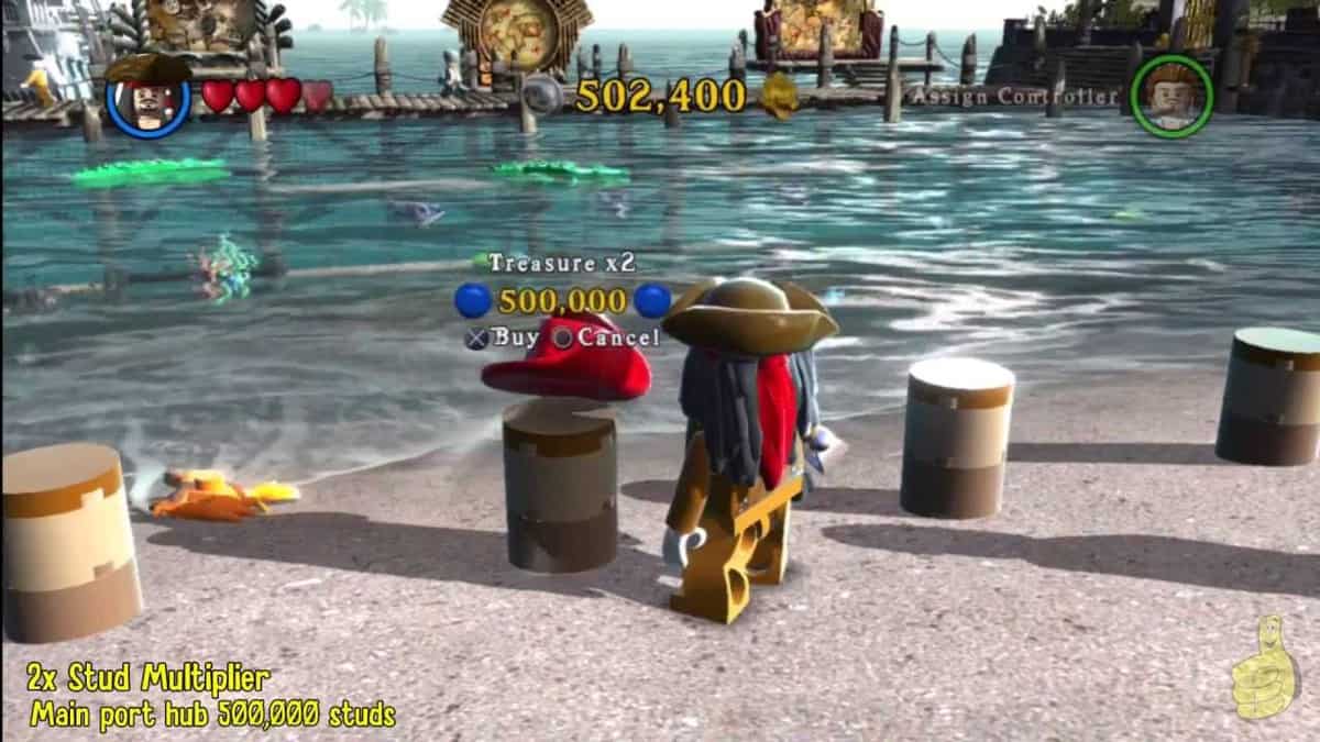 LEGO Pirates of the Caribbean Red Hats Location Guide