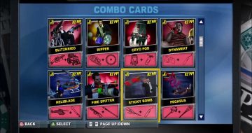 Dead Rising 2 Combo Cards and Weapons