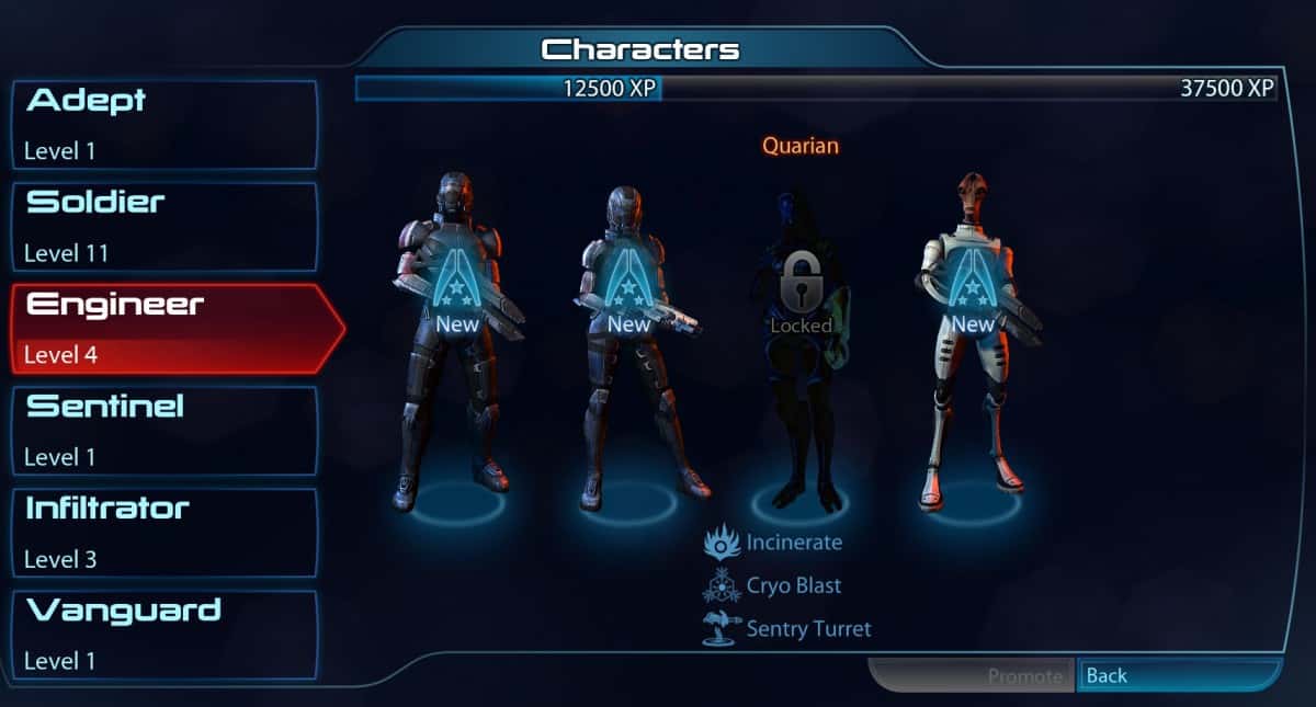 Mass Effect 3 Classes and Abilities