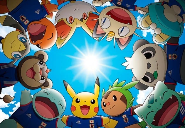 Nintendo & Adidas Joining Hands to Present Pokemon in Football Kits for 2014 FIFA World Cup