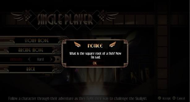 Skullgirls Pirate Falls For Developer's Trap Message