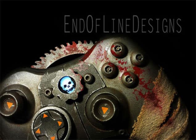This Gears of War Controller Looks Like it has been Through Hell