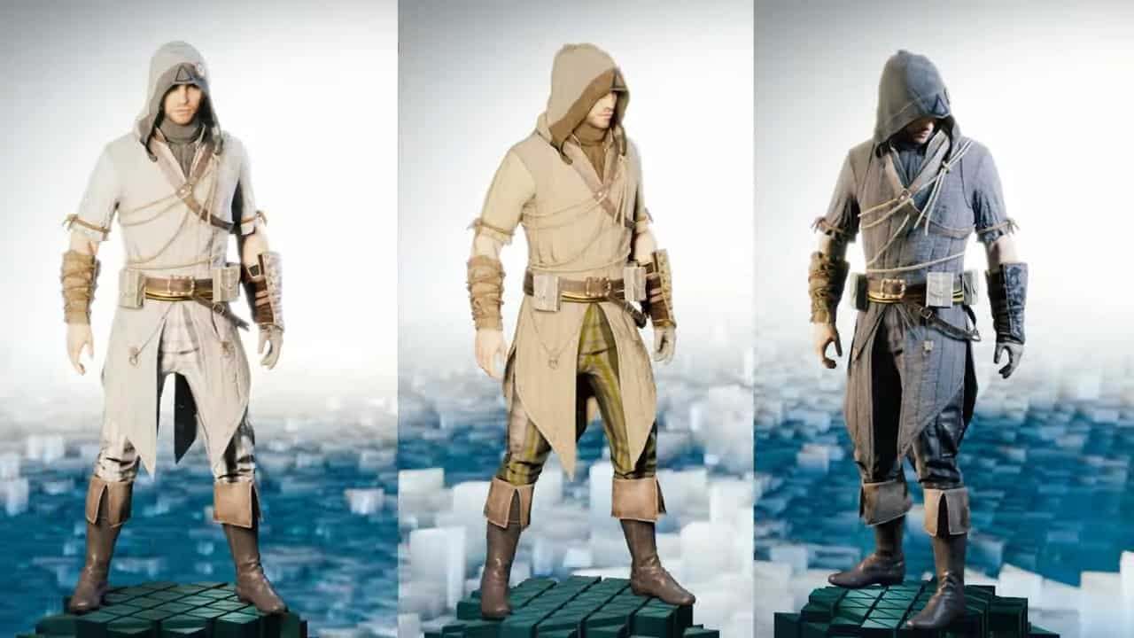 assassins creed unity outfits and gear