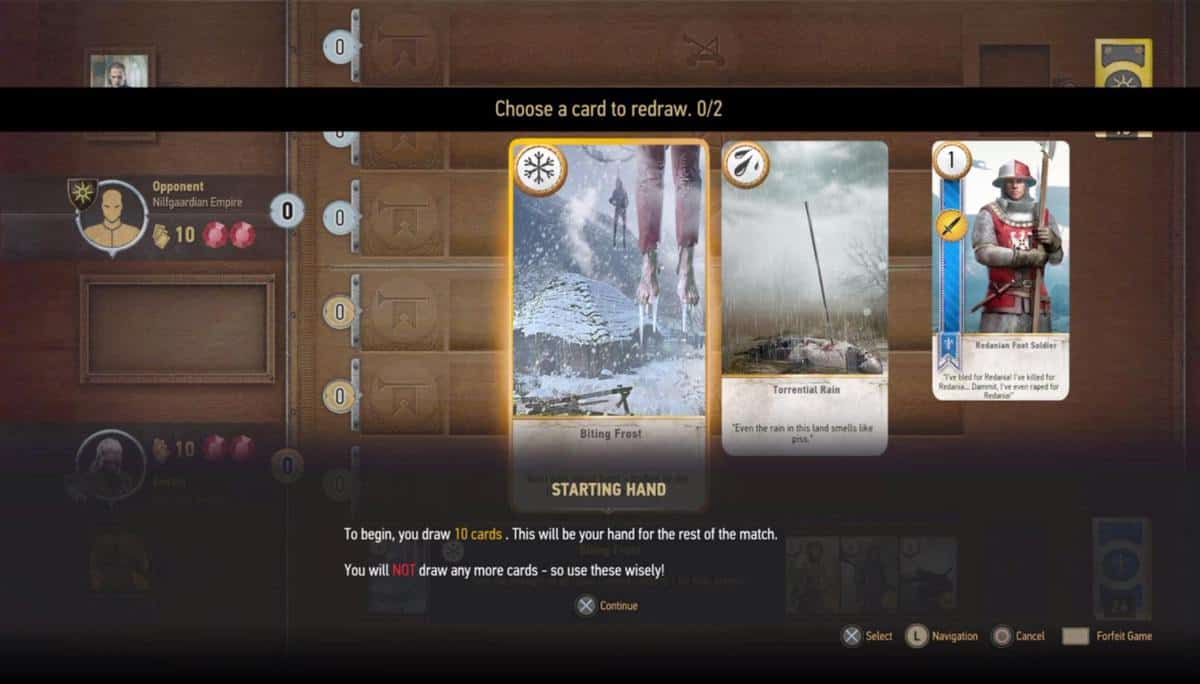 The Witcher 3 – How to Play Gwent Cards Game