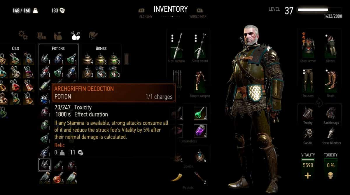 The Witcher 3 Alchemy And Potions Guide