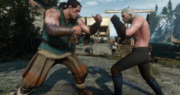 The Witcher 3 Fistfighting