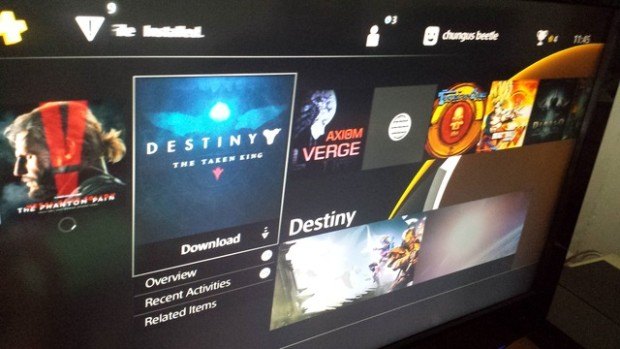 Sony Pushing Destiny: The Taken King With XMB Ads on PS4