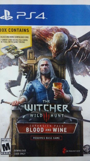 The Witcher 3 Blood and Wine boxart