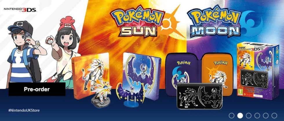 Pokemon Sun And moon limited edition 3DS XL