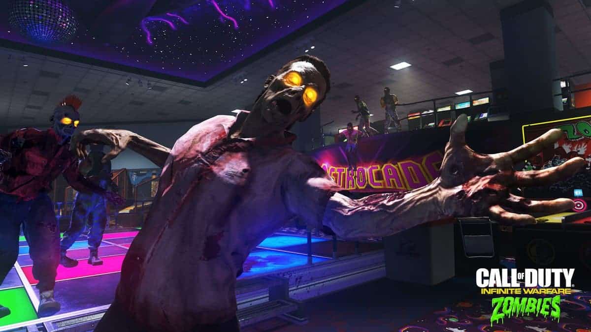 Infinite Warfare zombies in spaceland lost and found