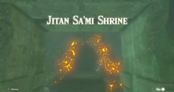 Zelda Breath of the Wild Jitan Sa'mi Shrine