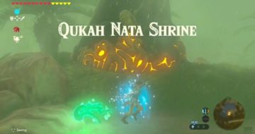 Zelda Breath of the Wild Qukah Nata Shrine