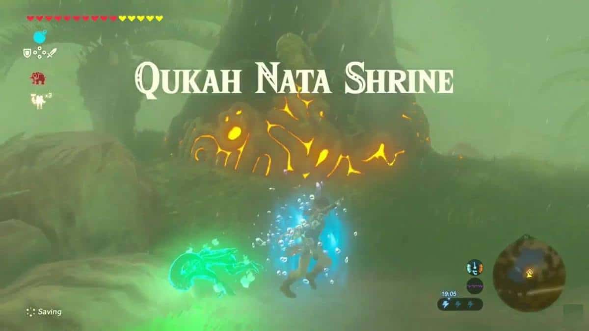 Zelda Breath of the Wild Qukah Nata Shrine