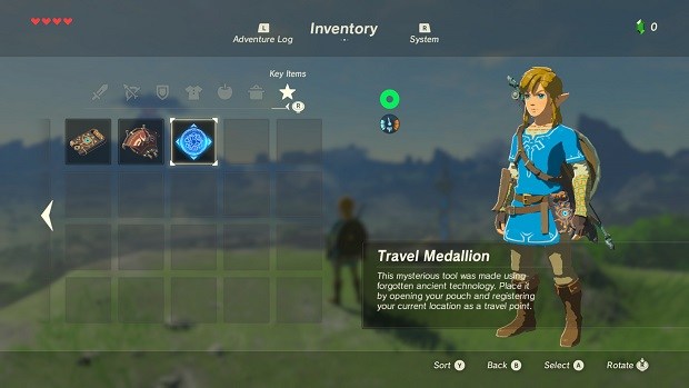Zelda: Breath of the Wild Travel Medallion Location Guide