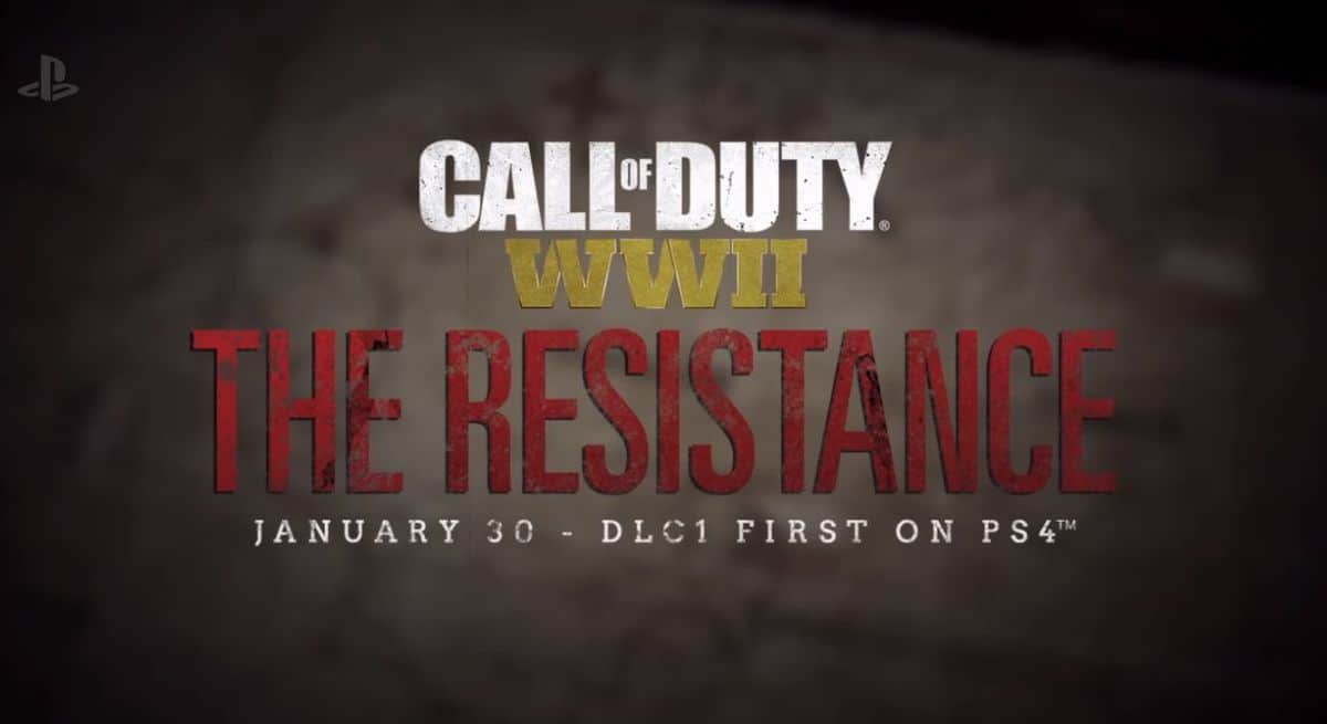 “The Resistance” DLC Revealed for Call of Duty WWII, Releases First for PS4