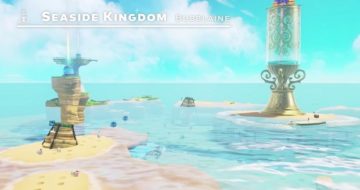 Super Mario Odyssey Seaside Kingdom Power Moon Locations Guide