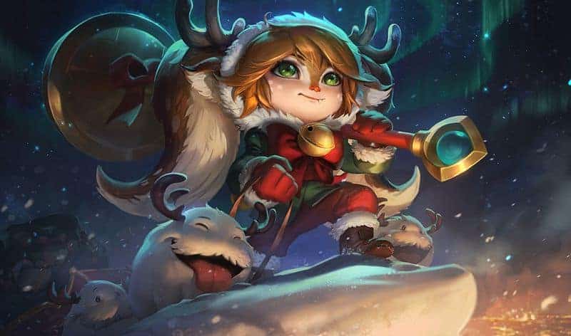 League of Legends Snowdown Skins for Jinx, Poppy, and Draven Look Mighty Cheerful