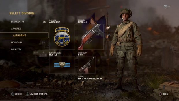 Call of Duty WW2 Divisions Guide