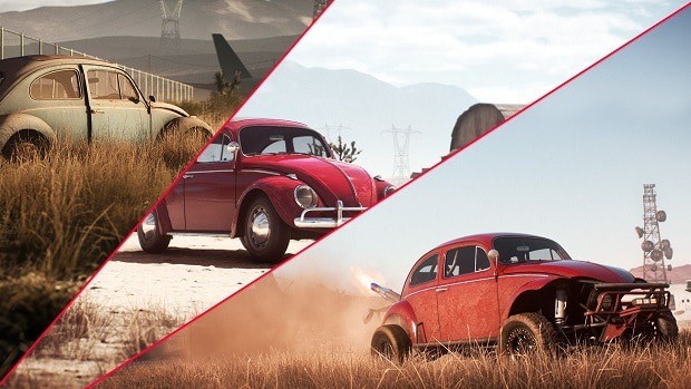 Need for Speed Payback VW Beetle Derelict Parts Locations Guide