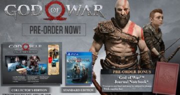 God Of War Pre-order Bonuses