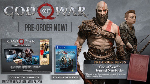 Complete Guide To The God Of War Pre-order Bonuses, Deluxe And Mason Edition