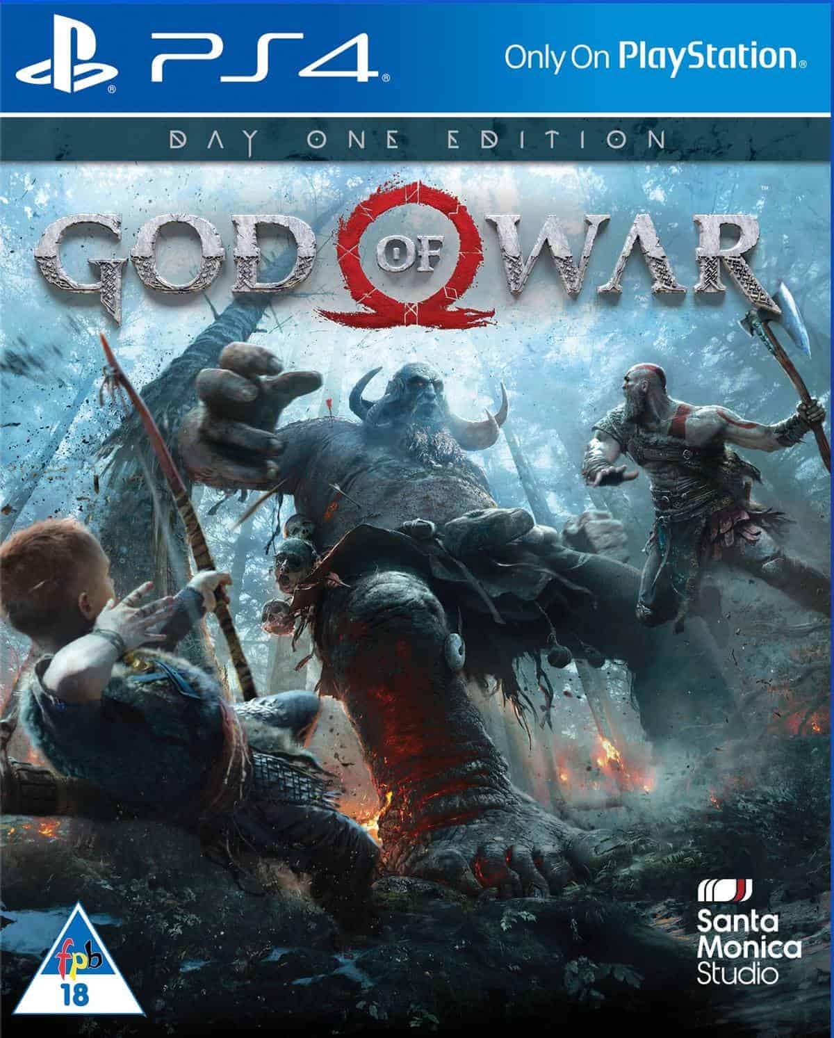 God Of War 4's Exclusive Cover