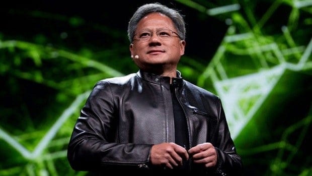 Cryptocurrency Blockchain Nvidia CEO Jensen Huang