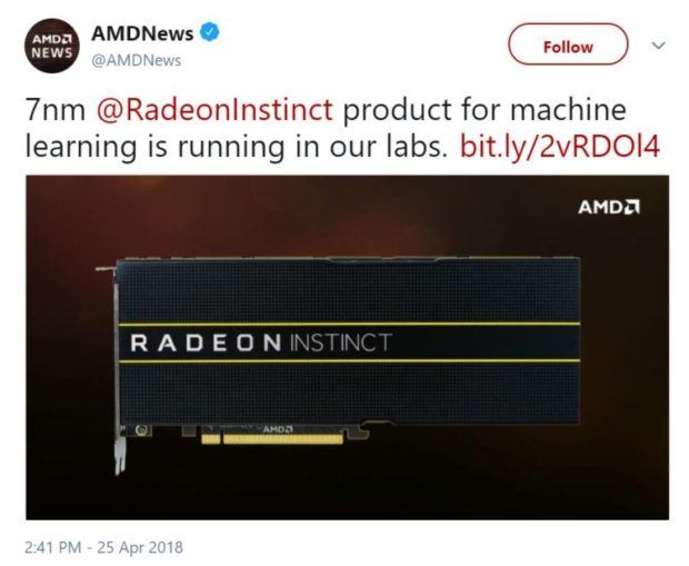 AMD Vega Based Radeon Instinct