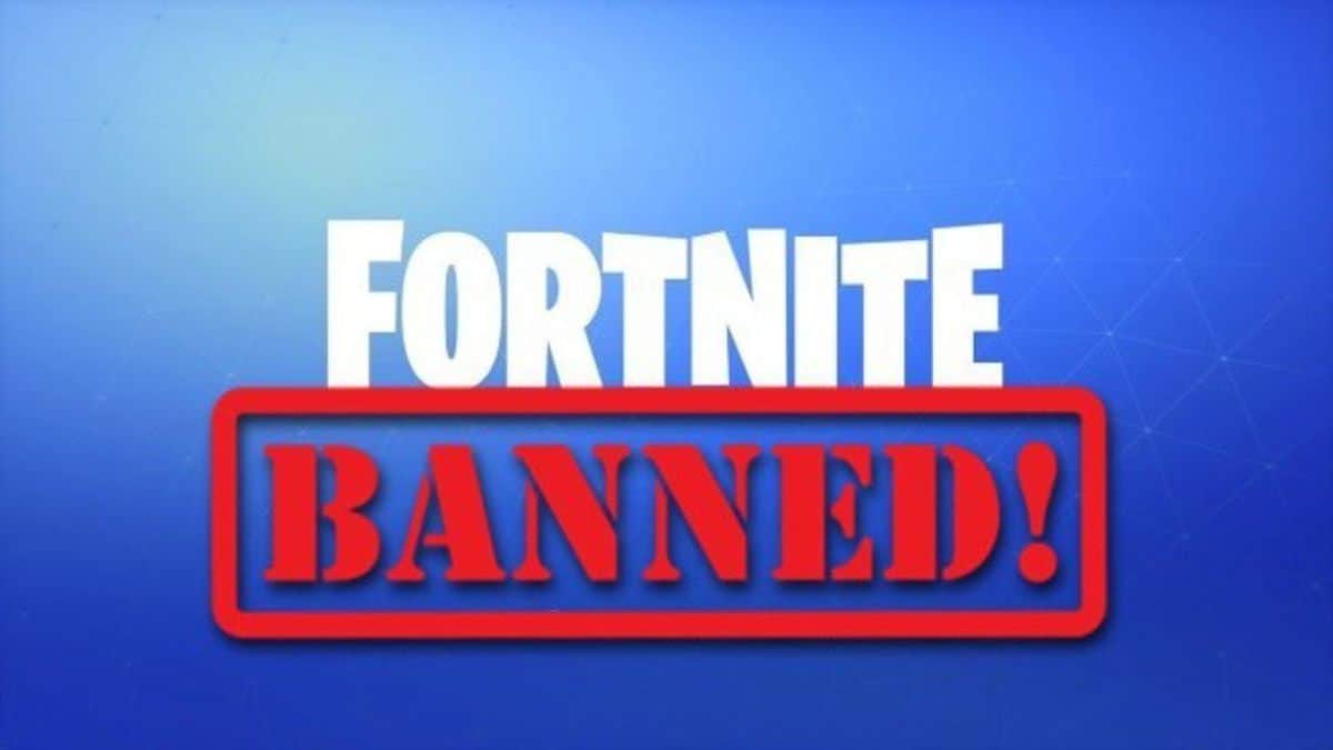 fornite banned