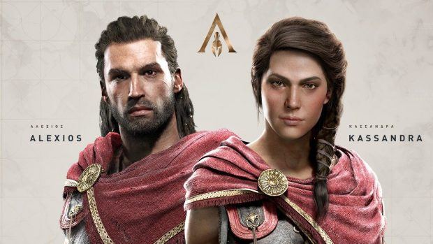 Assassin's Creed Odyssey Alexios vs Kassandra, Google Project Stream