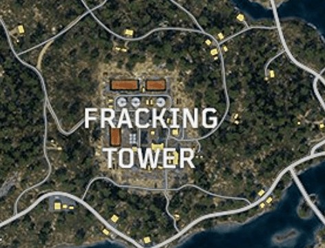 Blackout Fracking Tower