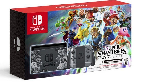 Limited Edition Super Smash Bros Ultimate Nintendo Switch Leaked