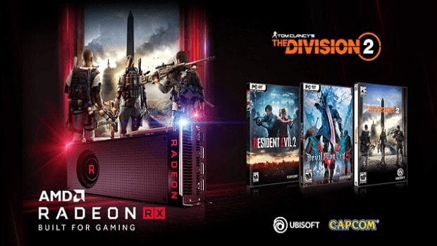 Devil May Cry 5 The Division 2 Resident Evil 2