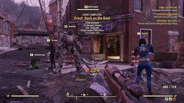 Fallout 76 Events
