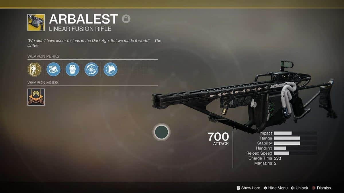 Destiny 2 Arbalest Exotic Kinetic Fusion Rifle Guide – Revelry Event Quest