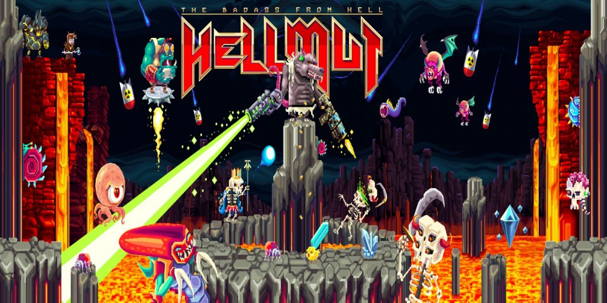 Hellmut The Badass From Hell: Good Retro Flavored Pastime