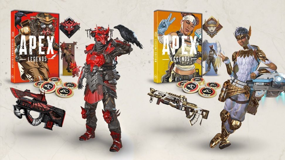 Apex Legends Bloodhound And Lifeline Editions Set For Retail