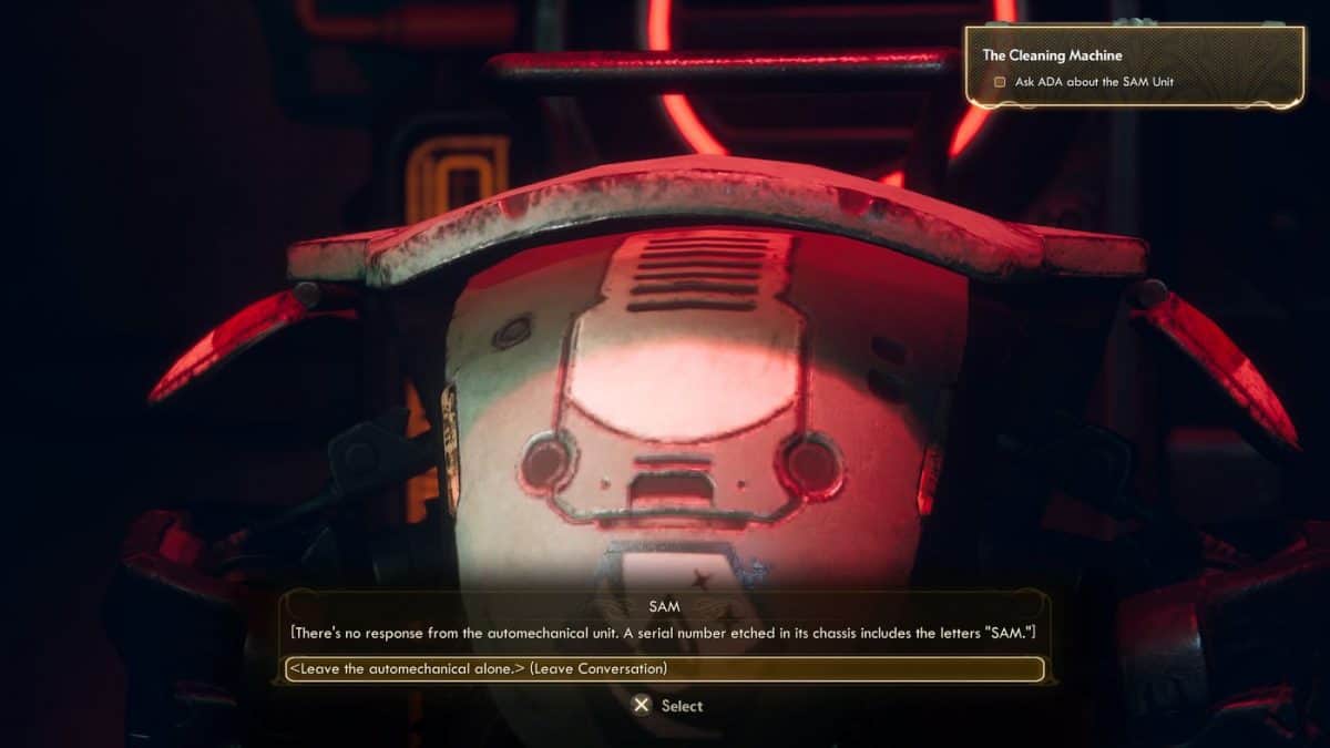 The Outer Worlds The Cleaning Machine