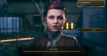 The Outer Worlds A Few Kindred Spirits Quest