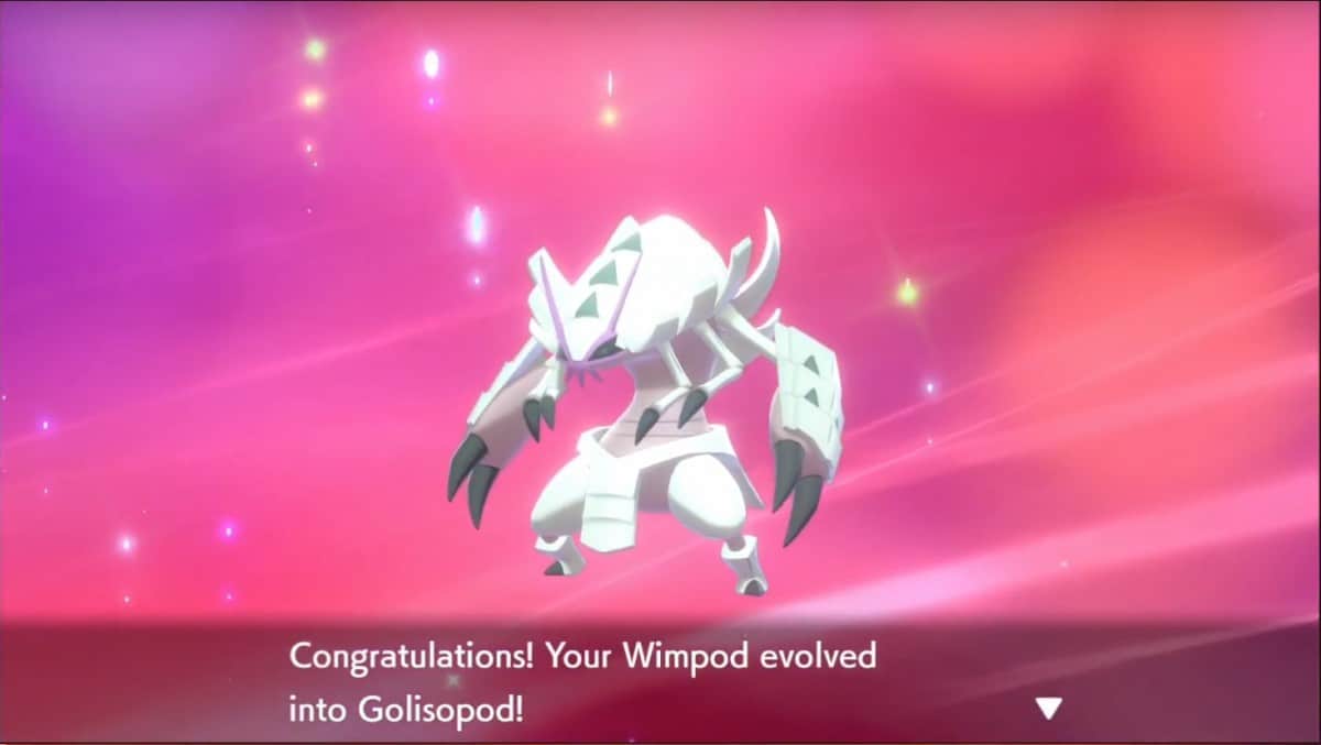 Pokemon Sword and Shield Golisopod Locations, How to Catch and Evolve