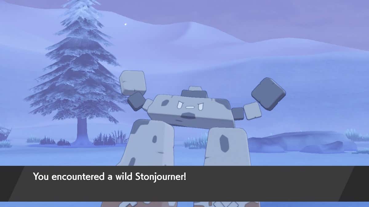 Pokemon Sword and Shield Stonjourner Locations, How to Catch and Evolve
