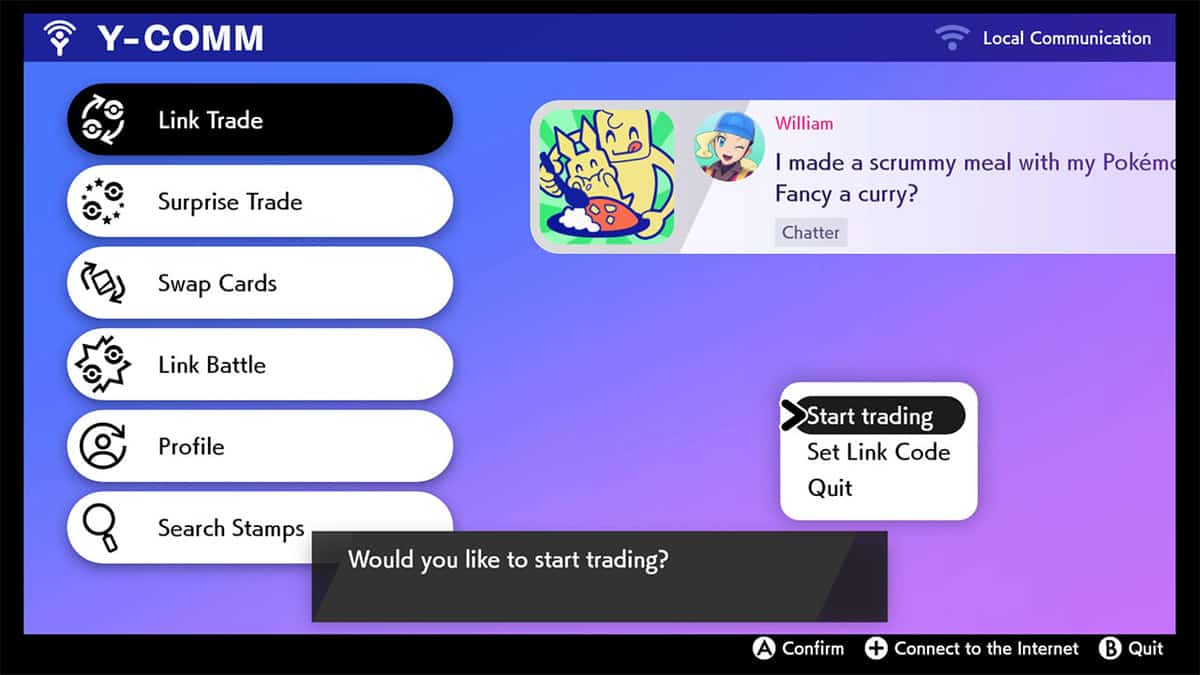 How to Trade Pokemon in Pokemon Sword and Shield
