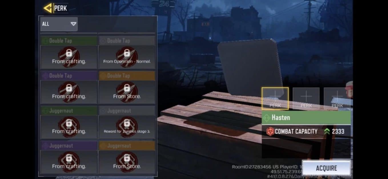 Call of Duty Mobile Zombies Perks Locations, Best Perks