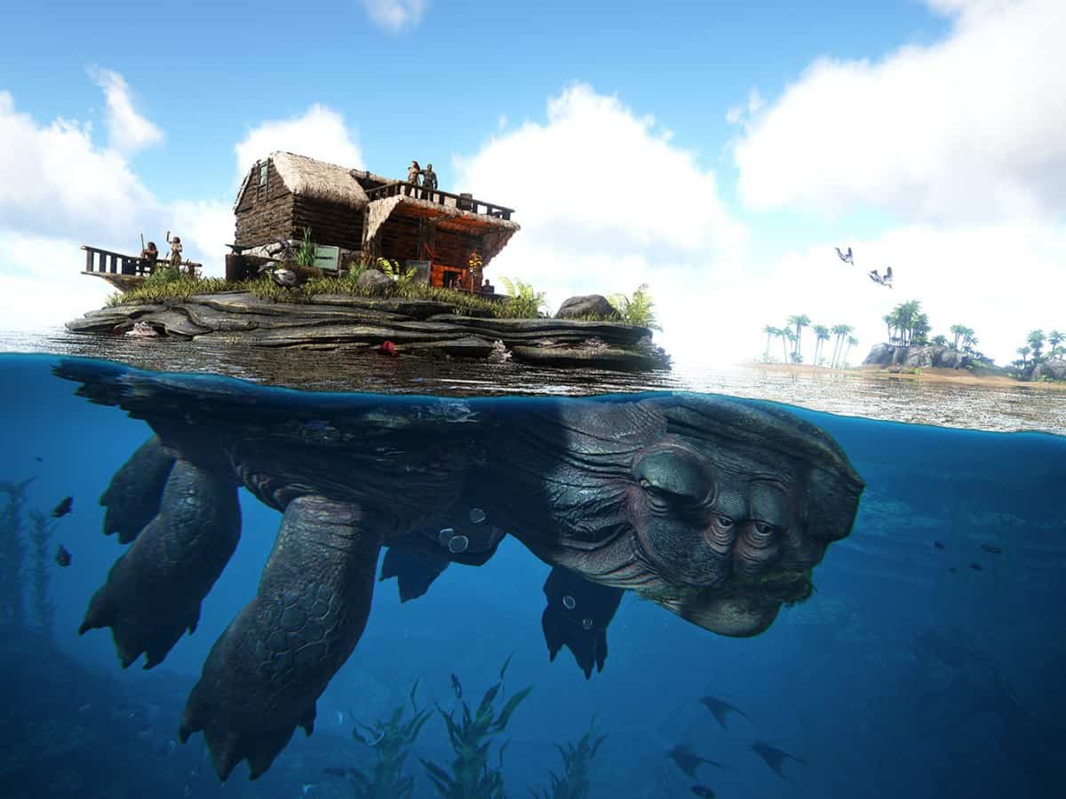 ARK Genesis Megachelon Location And Taming Guide