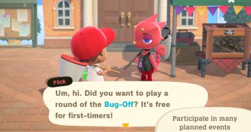 Animal Crossing New Horizons Bug-Off Event