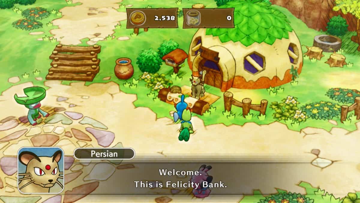 Pokemon Mystery Dungeon DX Felicity Bank