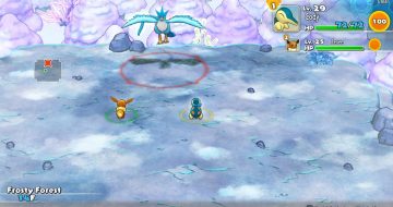 Pokemon Mystery Dungeon DX Frosty Forest
