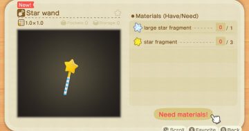 How to Get Star Wand in Animal Crossing New Horizons