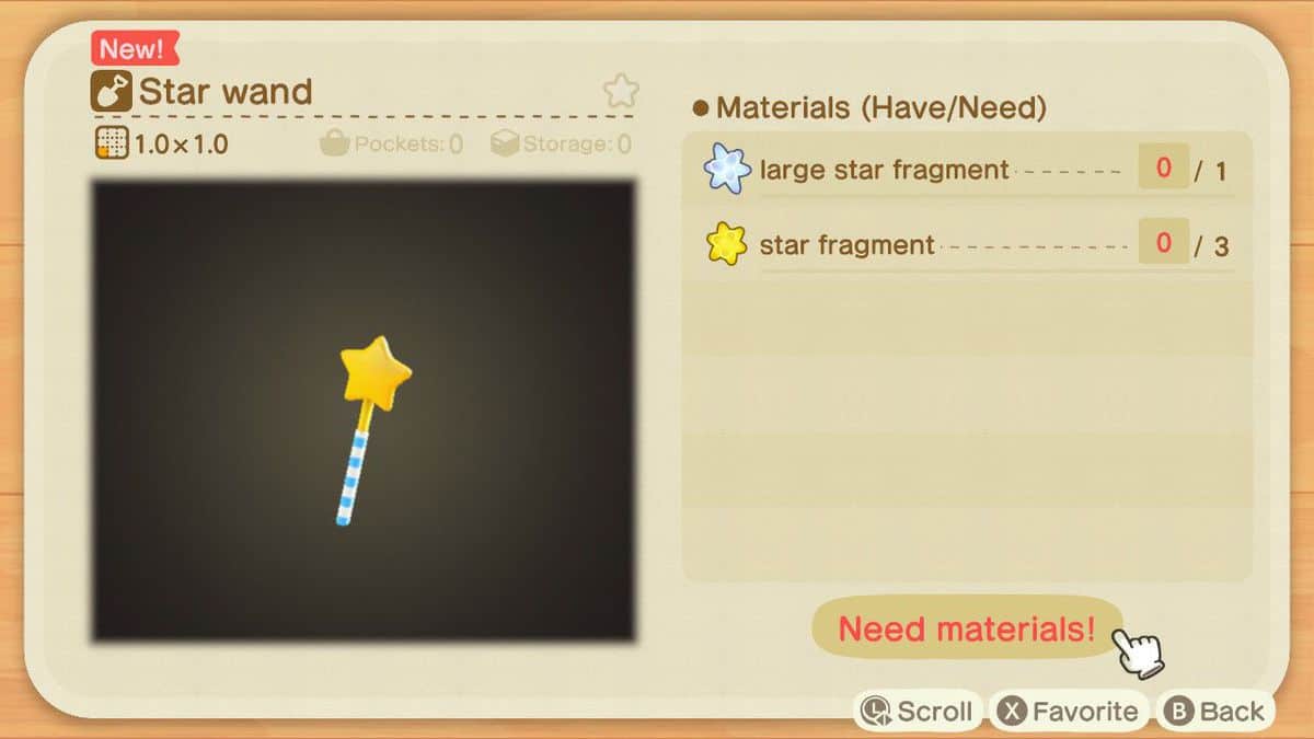 How to Get Star Wand in Animal Crossing New Horizons